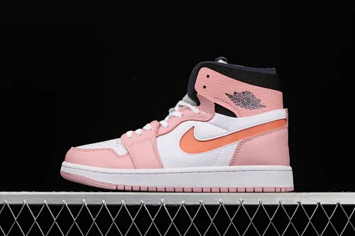 All categories Air Jordan Jordan series basketball shoes Air Jordan 1 High G version Air Jordan 1 Zoom Air CMFT AJ1 Joe 1 pink glaze Sakura pink high-top basketball shoes CT0979-601